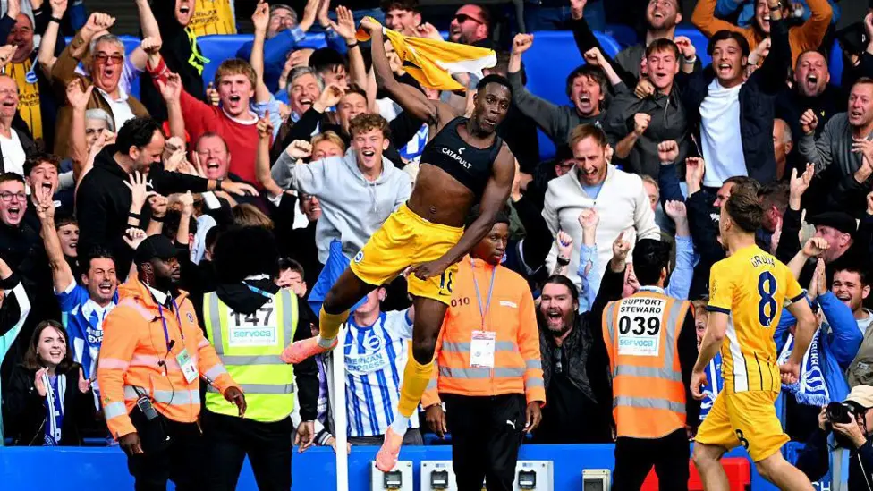 Defiant Brighton Come From Behind To Beat 10-man Chelsea