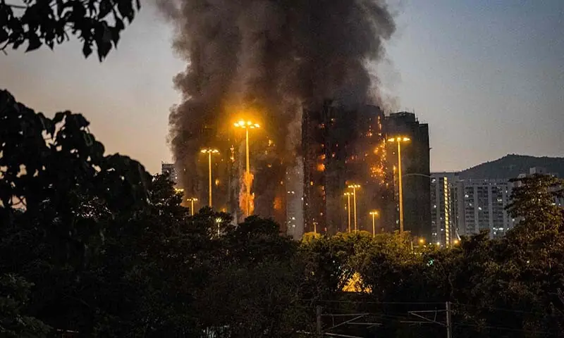 Scores Killed, Hundreds Missing In Hong Kong Buildings Fire